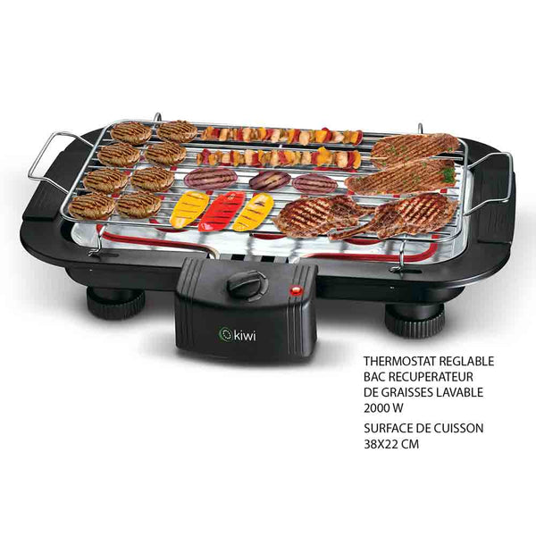 Barbecue électrique 2000W