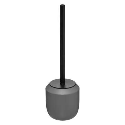 Brosse wc grise en résine