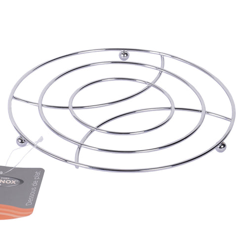 Dessous plat inox (couleur aléatoire)