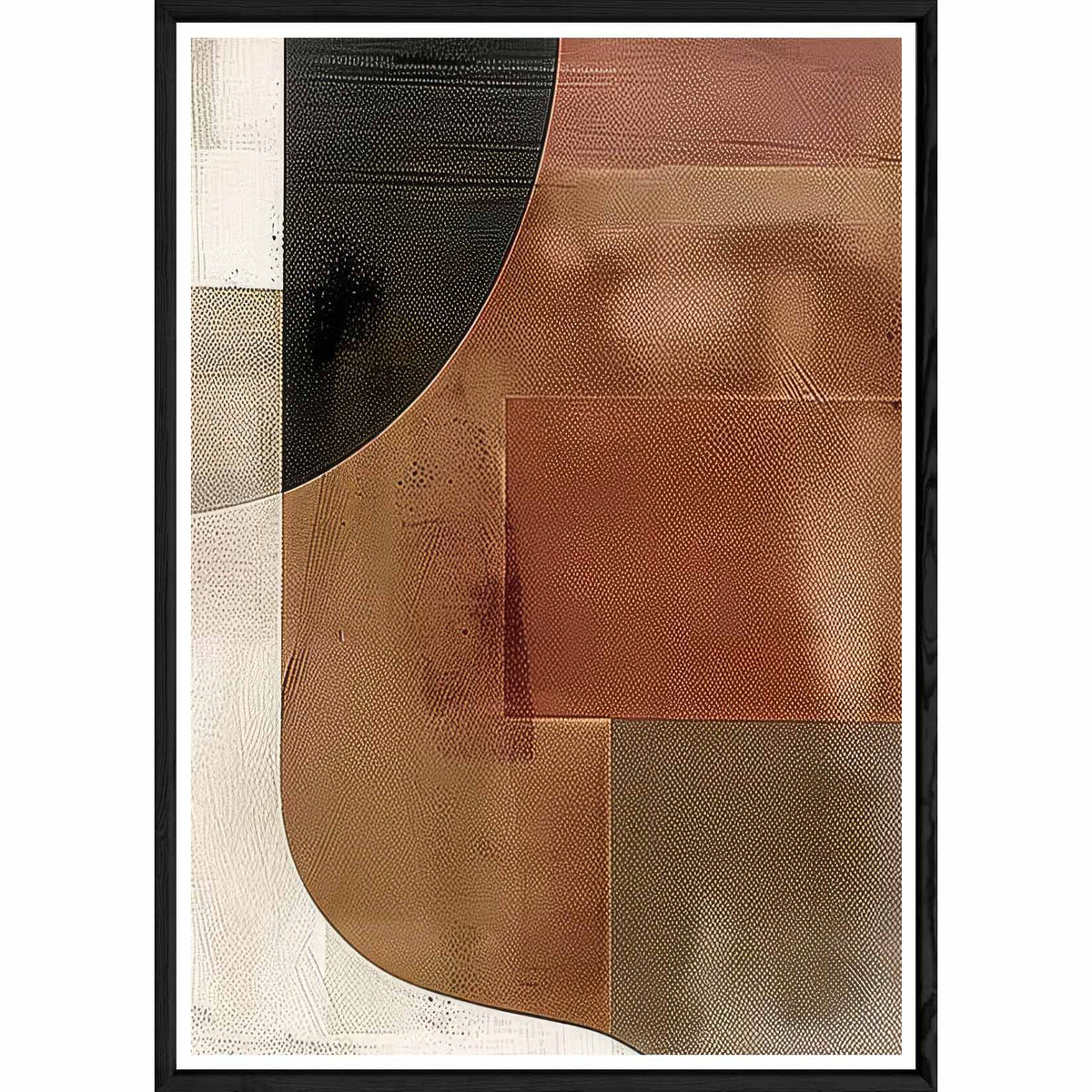 Tableau design avec cadre noir – Taille 32x42