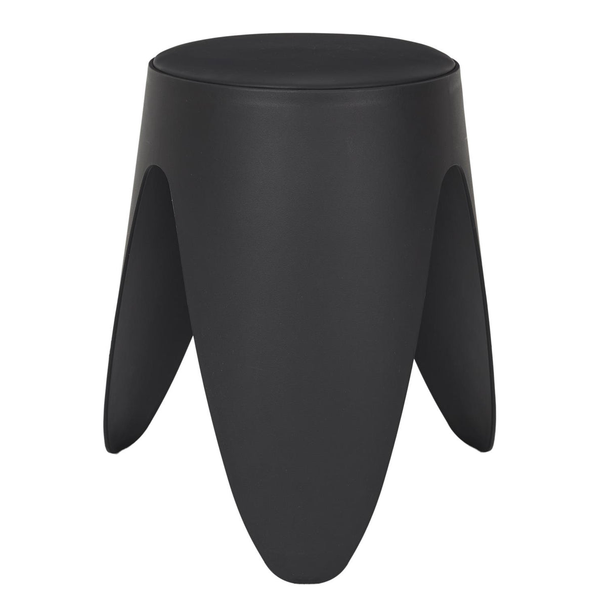 Tabouret ultra déco noir