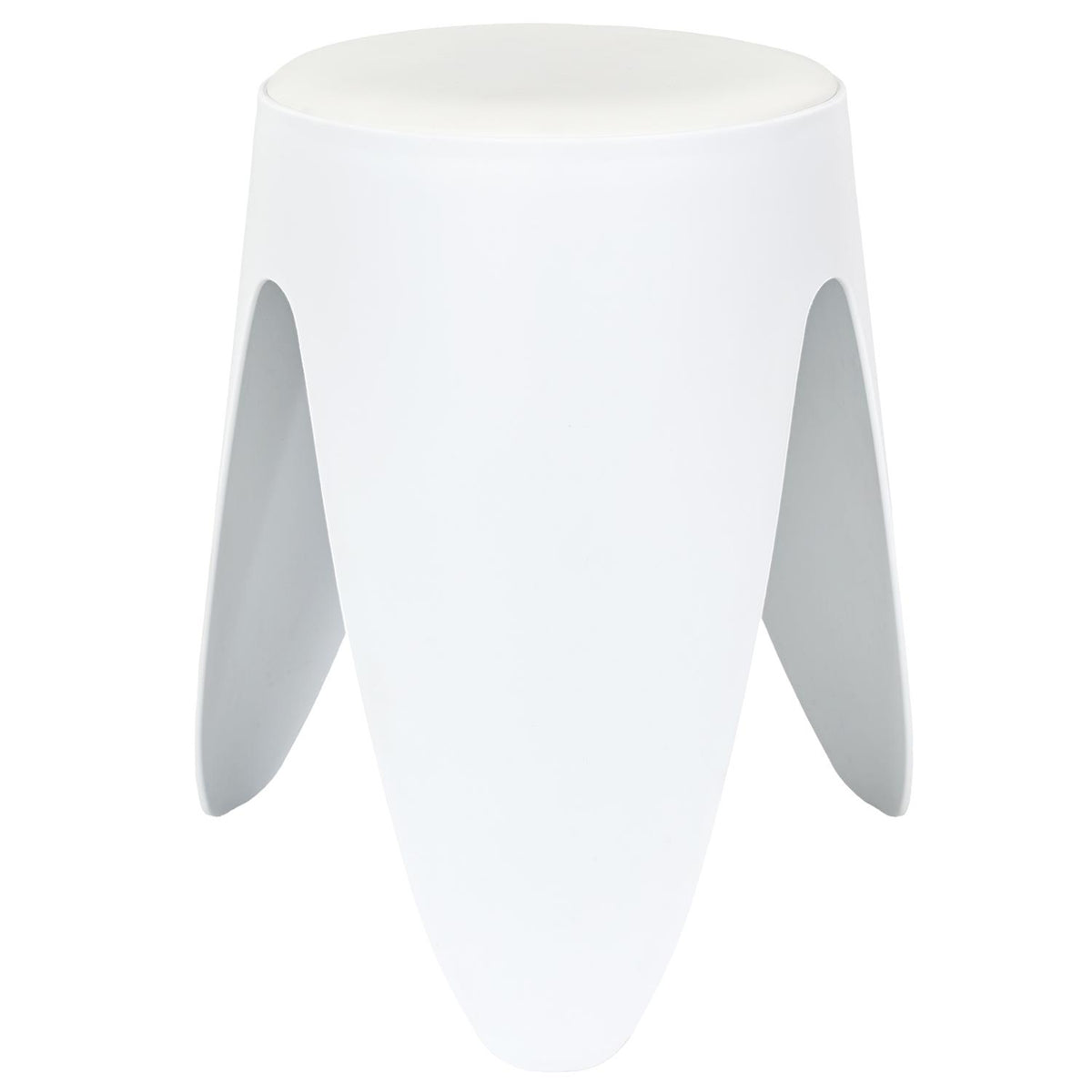 Tabouret ultra déco blanc