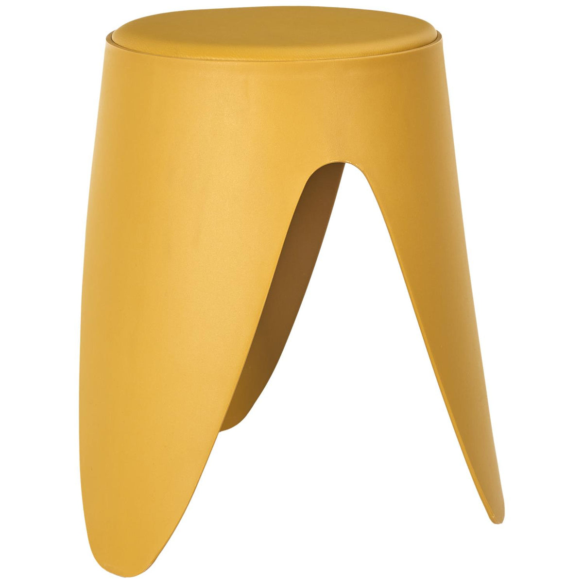Tabouret ultra déco moutarde