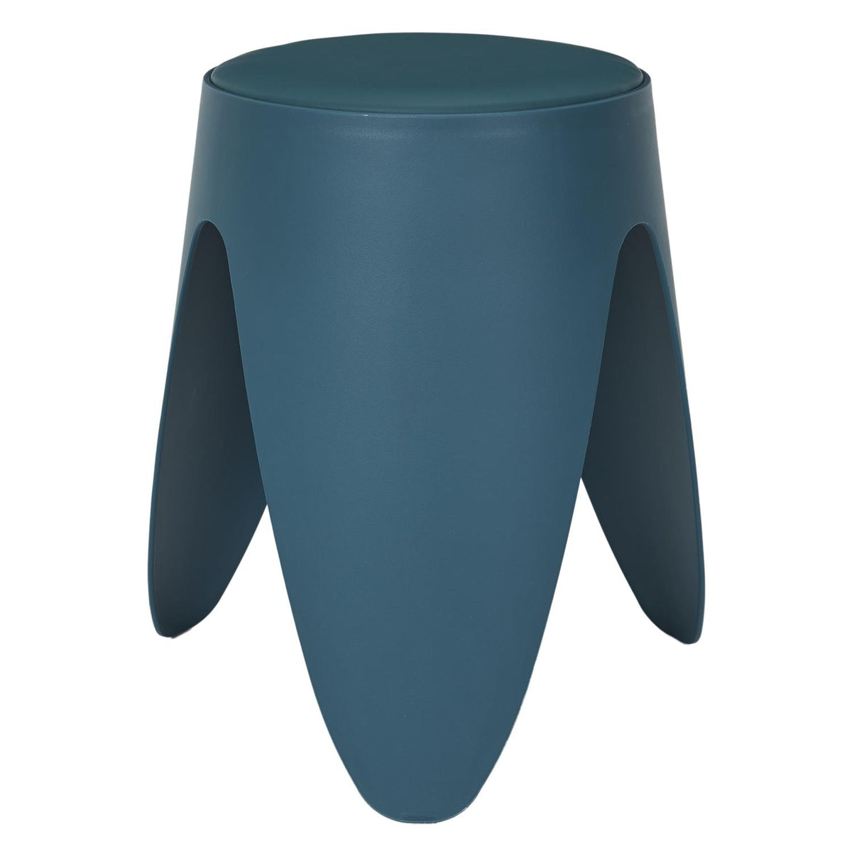 Tabouret ultra déco bleu