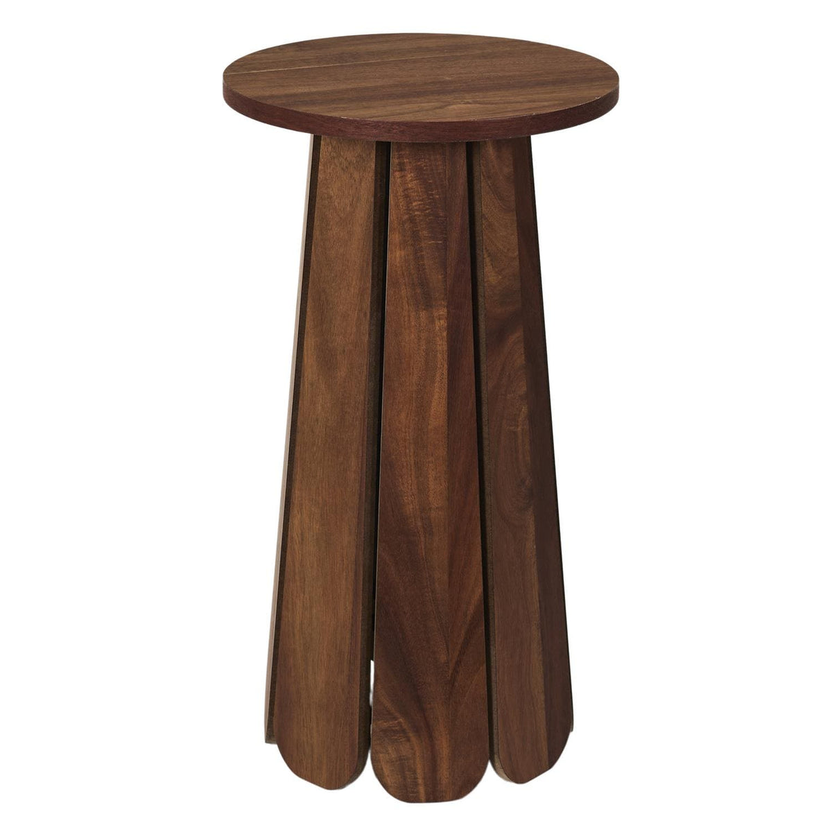 Table basse/ table d'appoint effet noyer