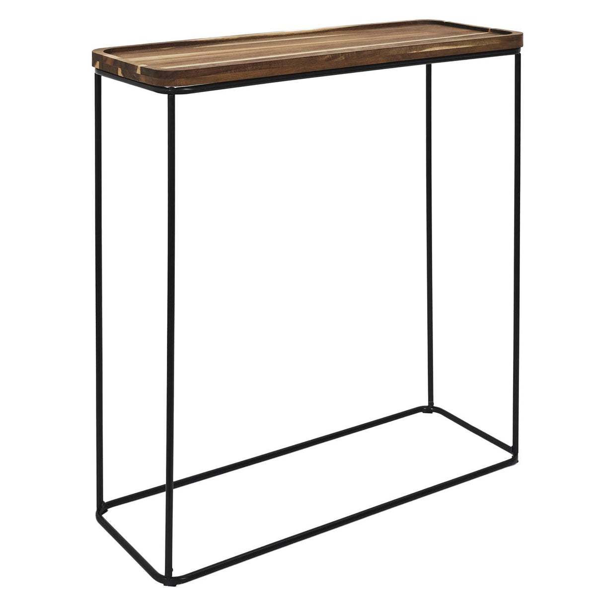 Console en acacia massif