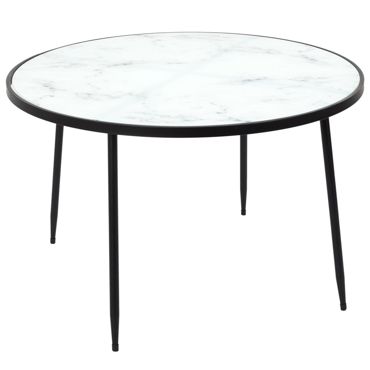 Table basse effet marbre D75