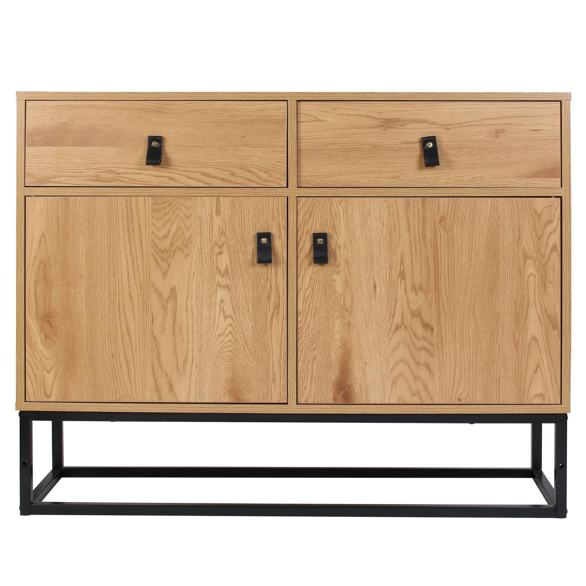 Commode en bois et métal 80x100