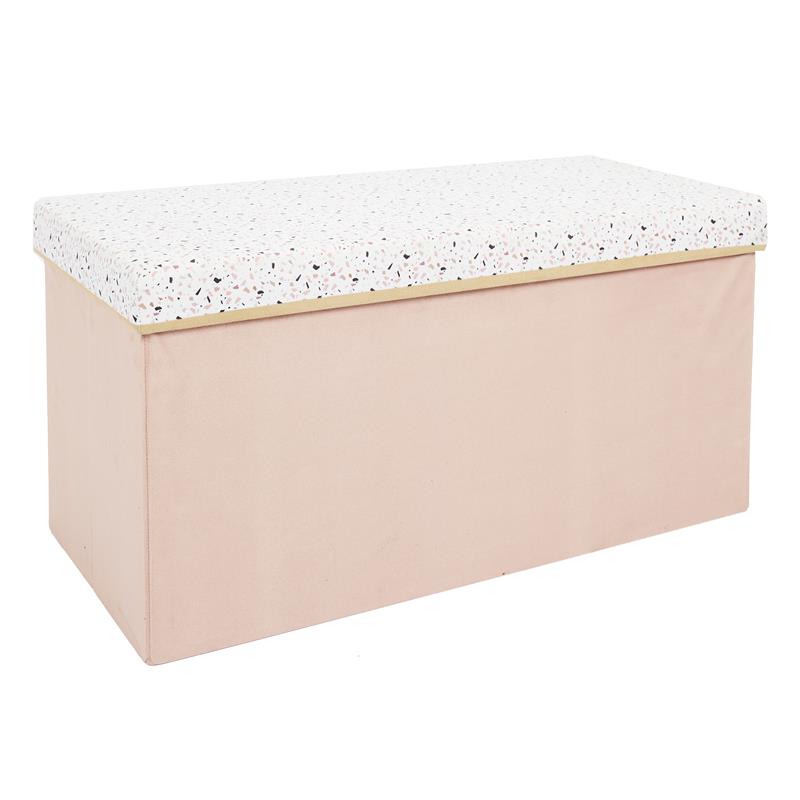 Coffre pliable terrazzo