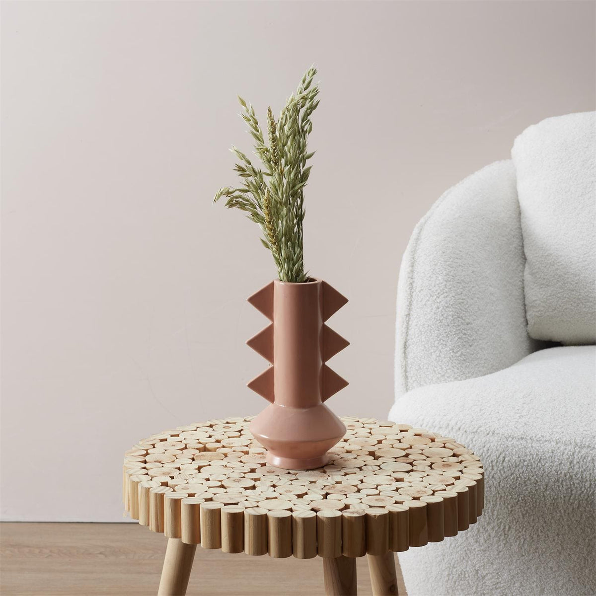 Vase en céramique nude art déco H15