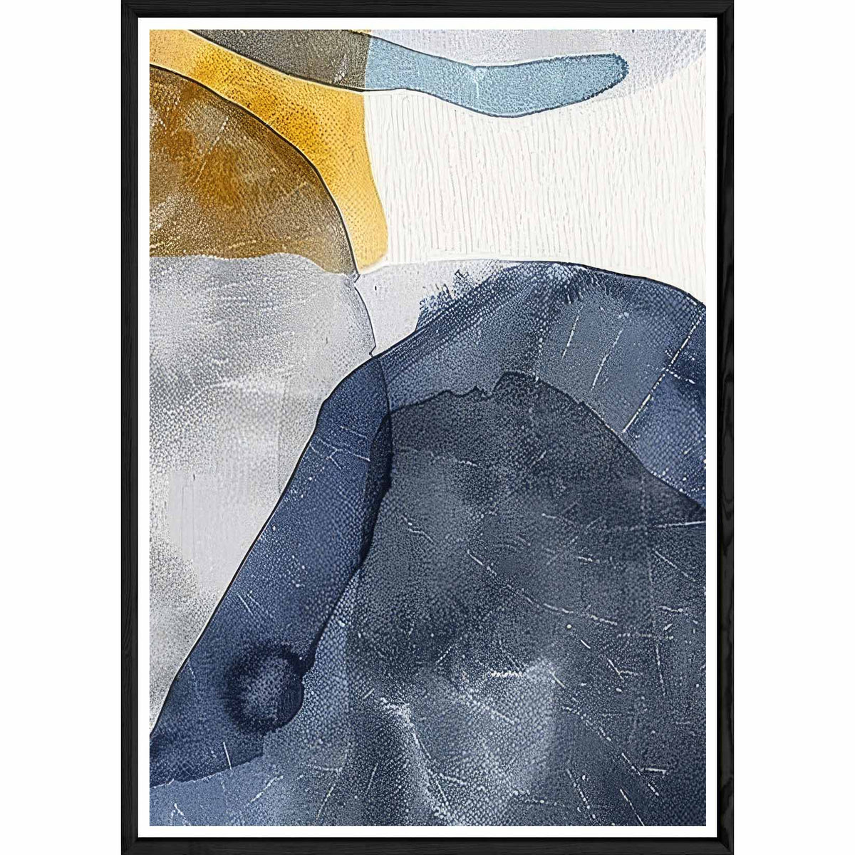 Tableau design avec cadre noir – Taille 32x42