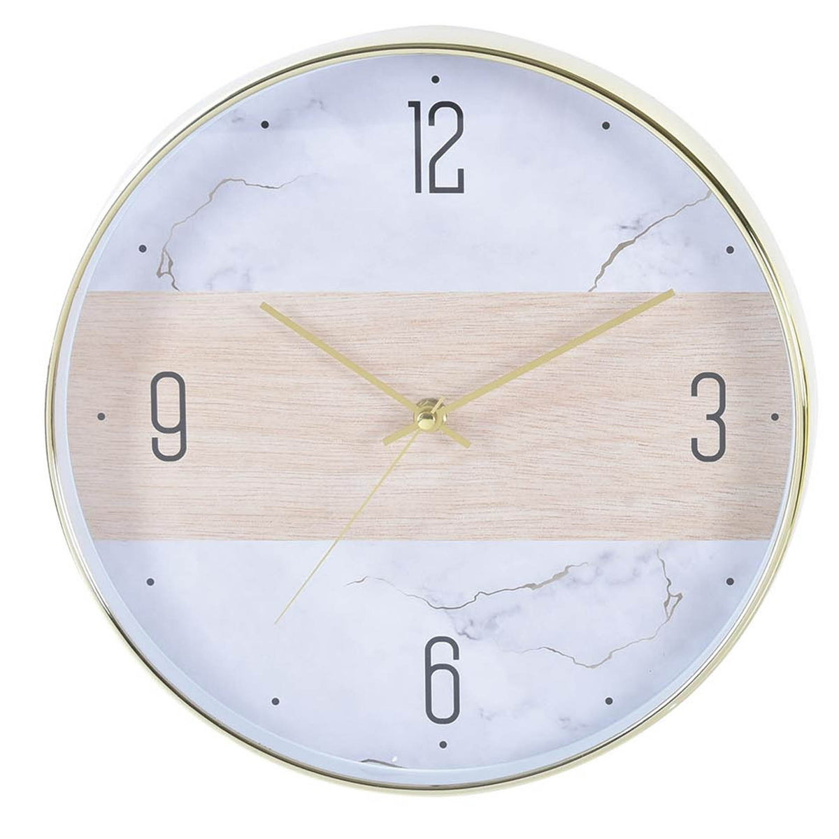 Horloge effet marbre D30