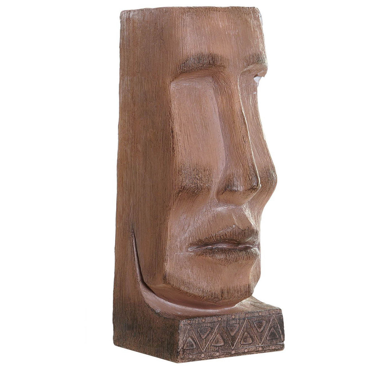 Vase en résine face terre cuite H40