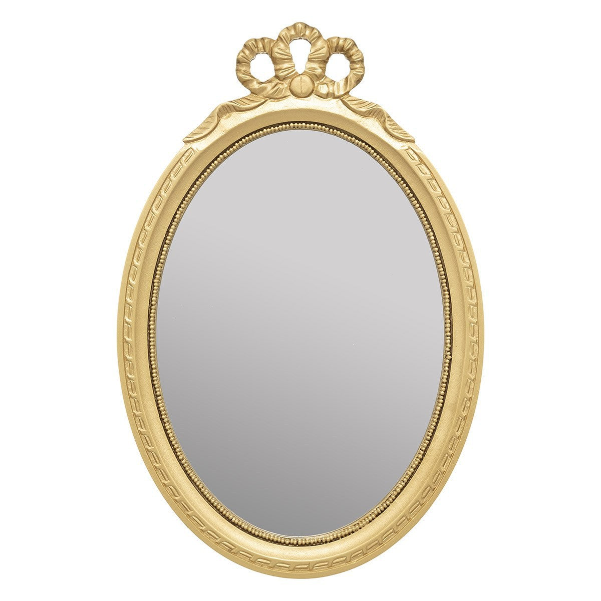 Miroir vintage doré en bois 30x45