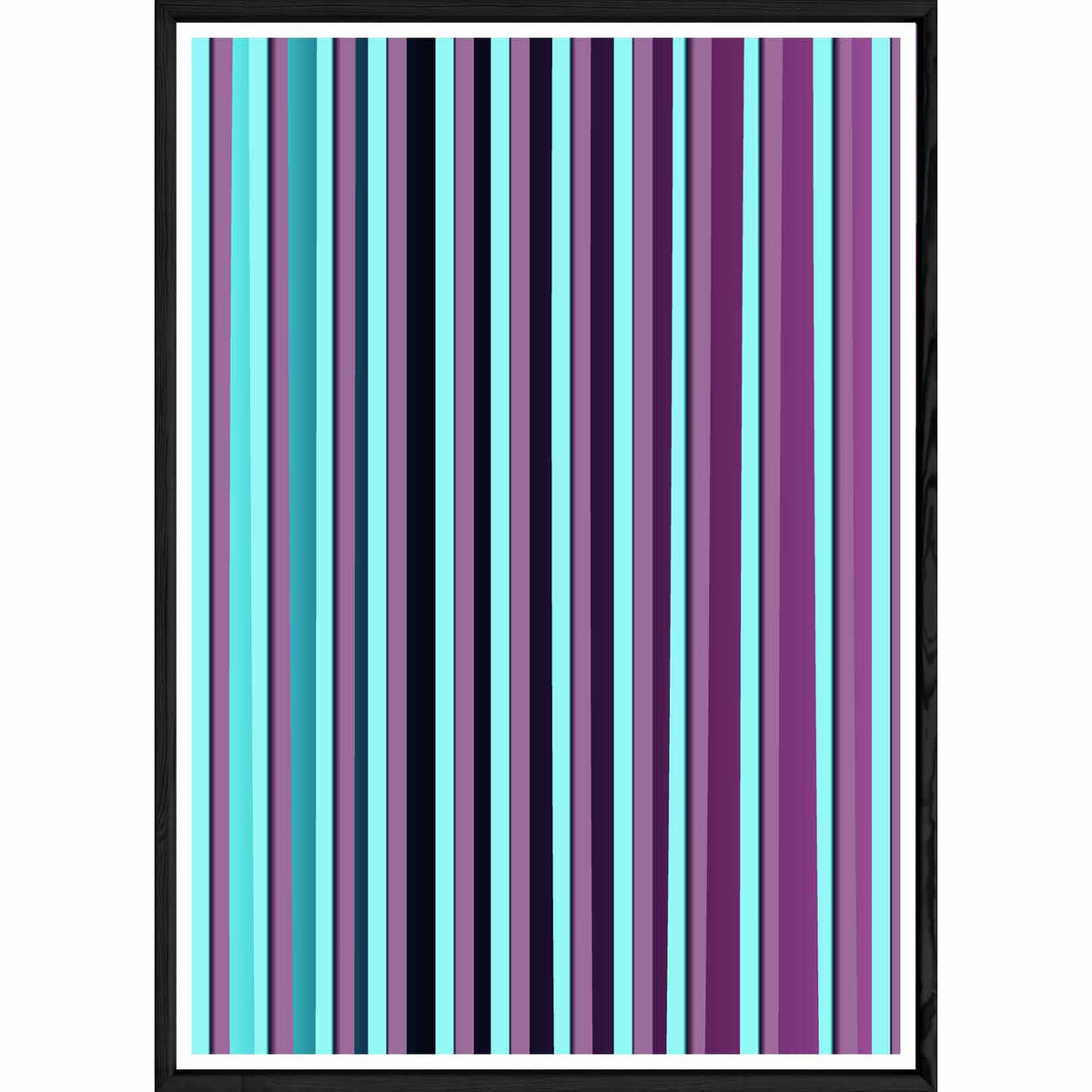 Tableau modern photo avec cadre noir POP – Taille 32x42