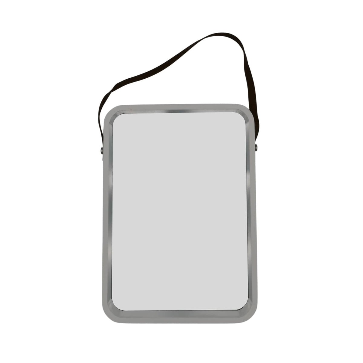 Miroir blanc en bois rectangle avec anse 35x25