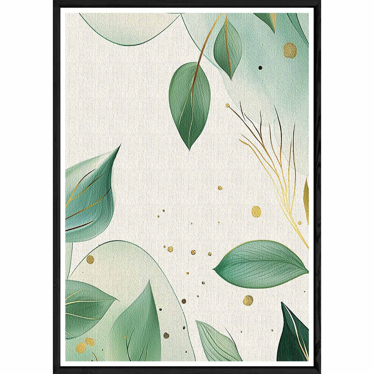 Tableau design avec cadre noir – Taille 32x42