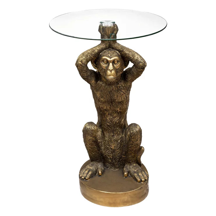 Table basse art déco singe