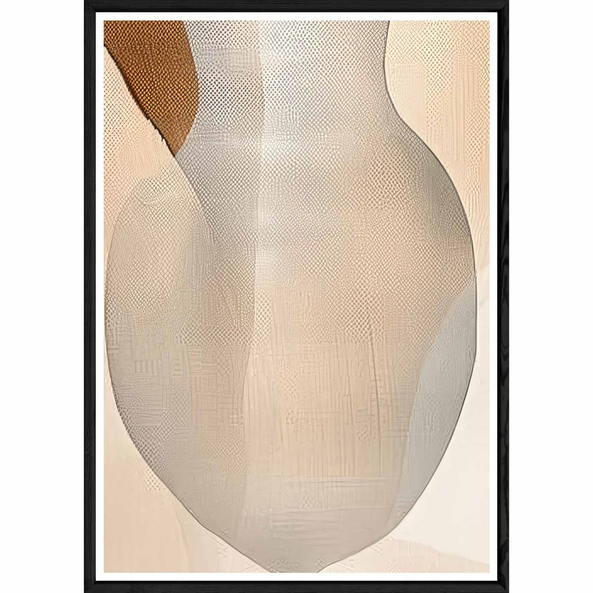 Tableau design avec cadre noir – Taille 32x42