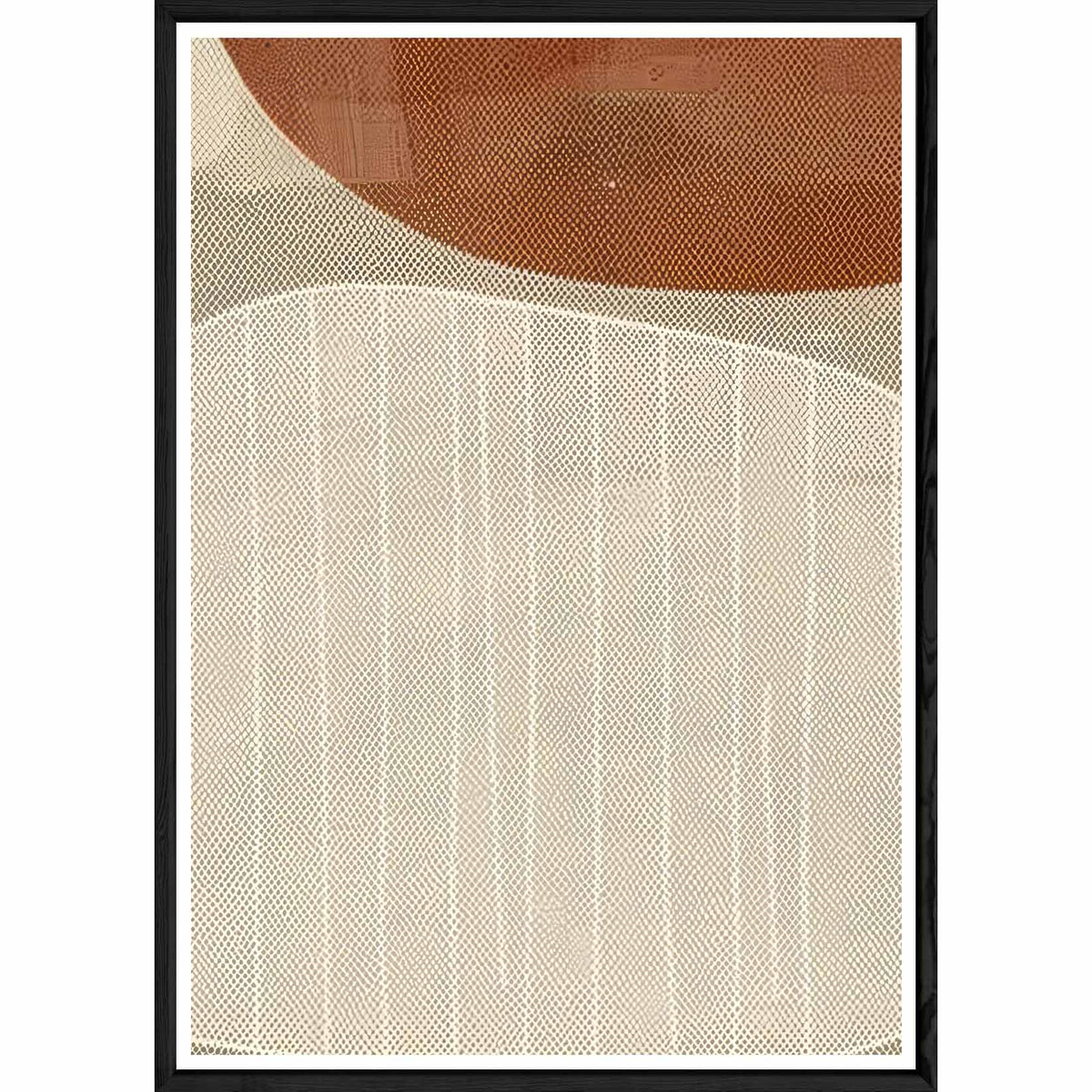 Tableau design avec cadre noir – Taille 32x42