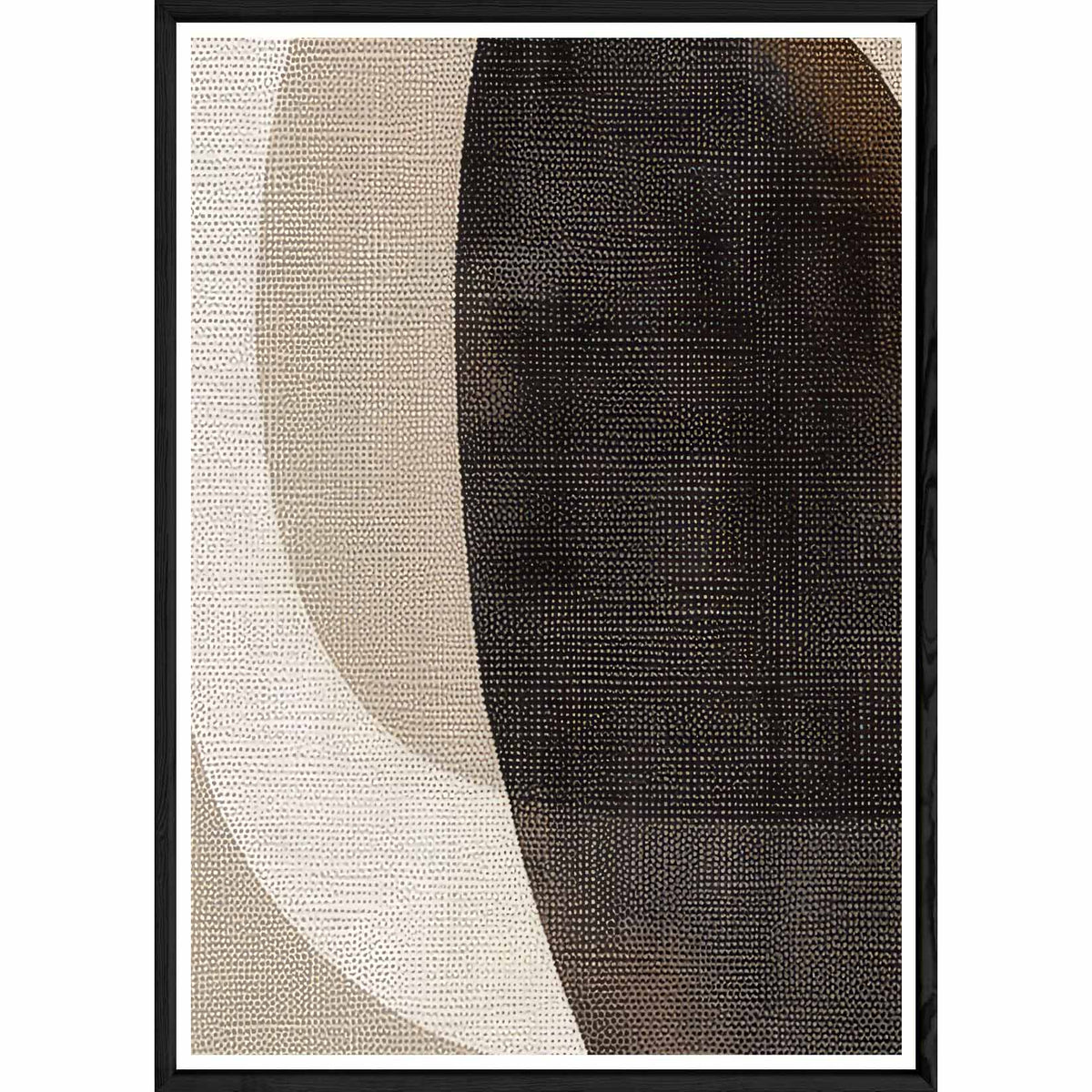 Tableau design avec cadre noir – Taille 32x42