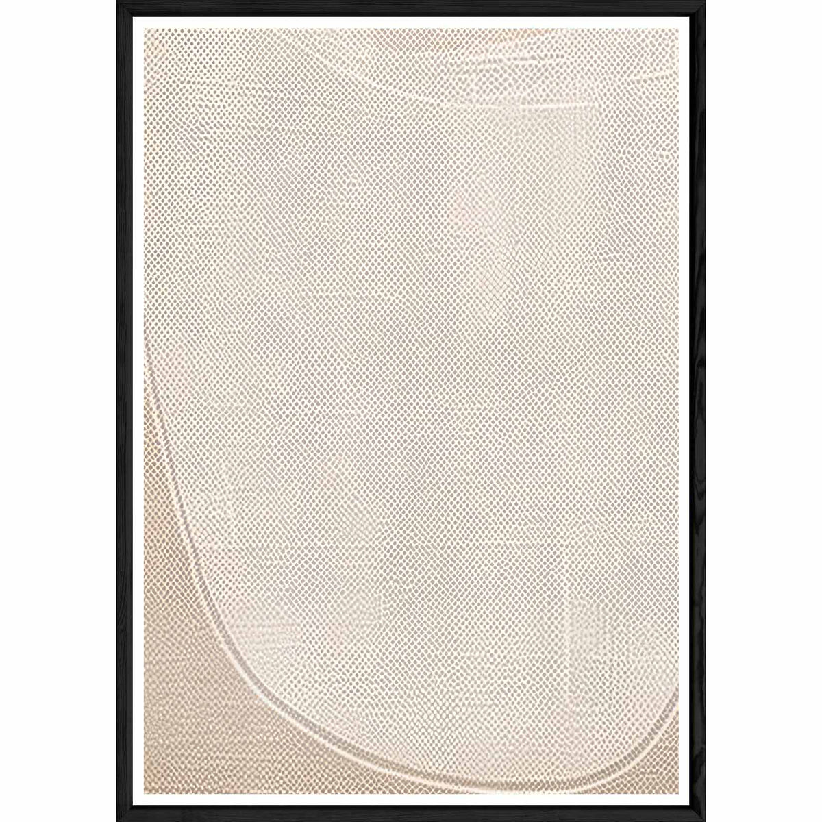 Tableau design avec cadre noir – Taille 32x42