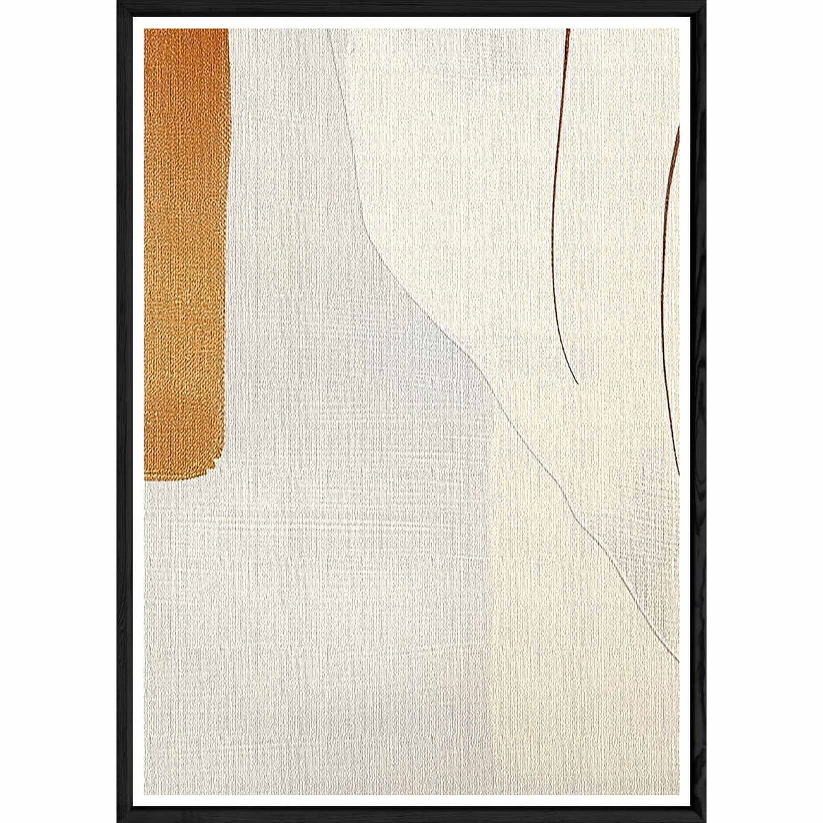 Tableau design avec cadre noir – Taille 32x42