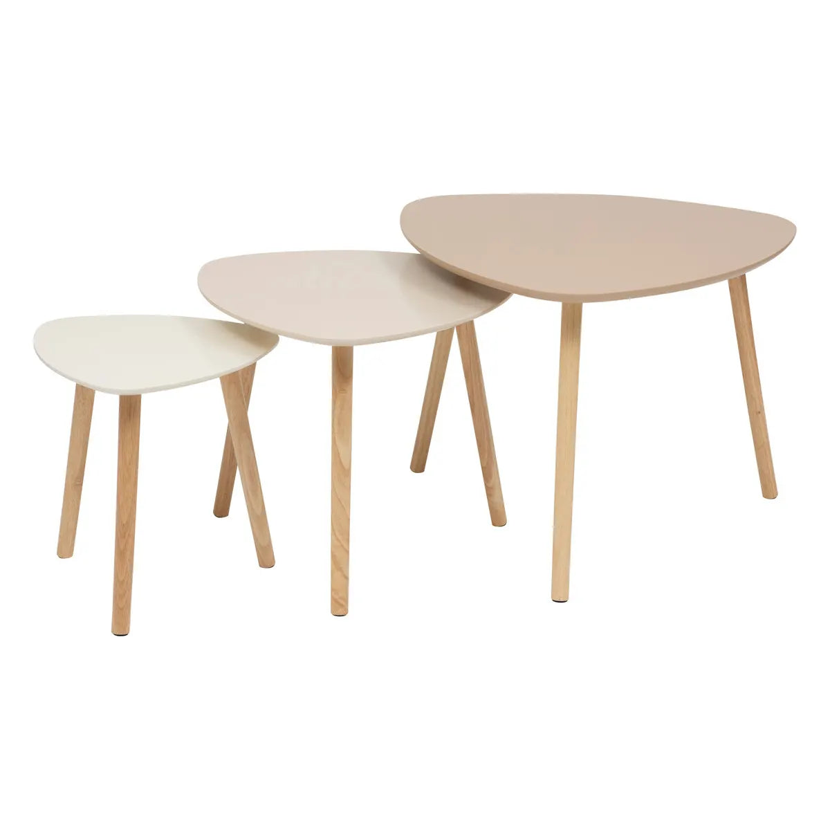 Lot de 3 tables basses multi