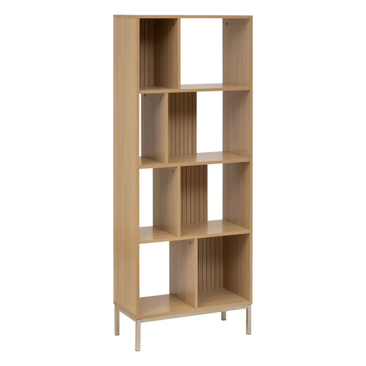 Etagère bibliothèque en bois et métal H160
