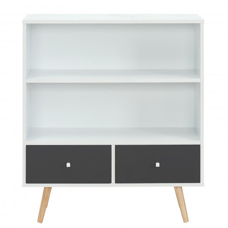 Etagère blanche en bois L80xH90