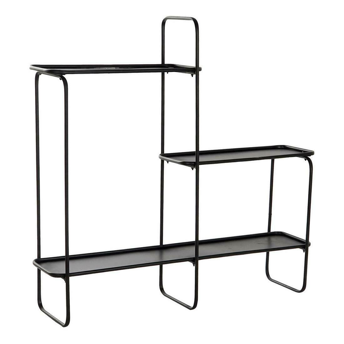 Etagère en métal noire 110x110