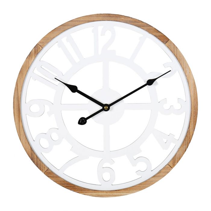 Horloge murale map monde D40
