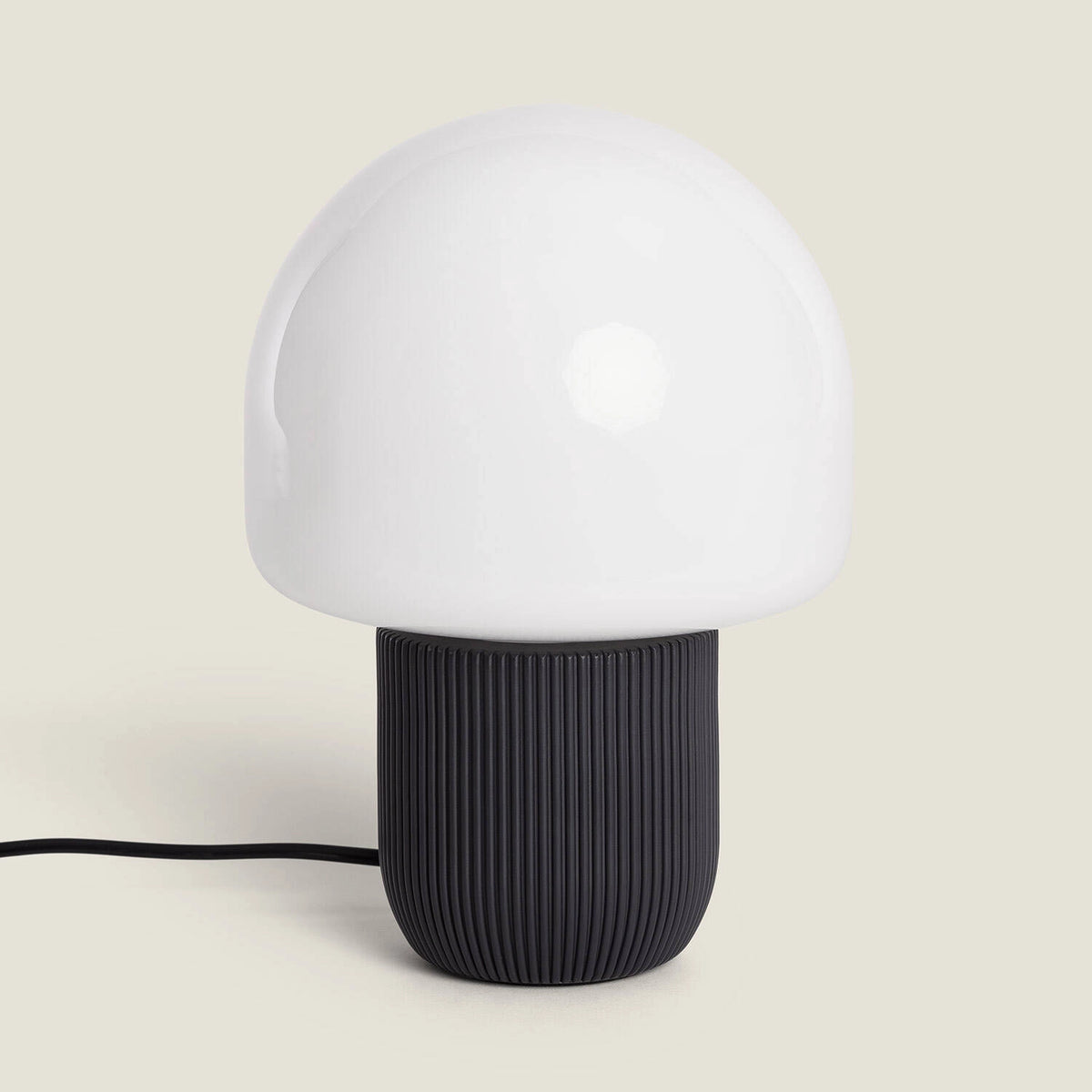 Lampe ultra design noir H25