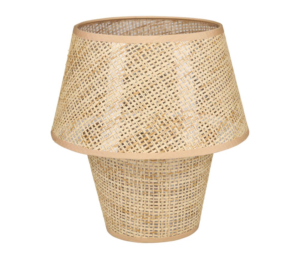 Lampe en rotin H27