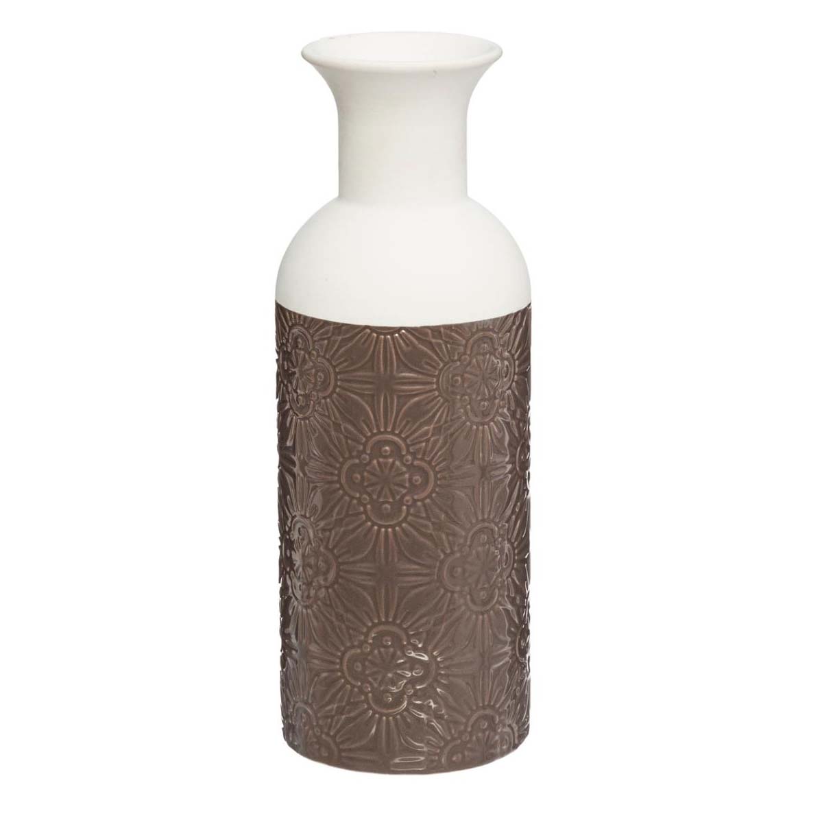 Vase bouteille Marron H25