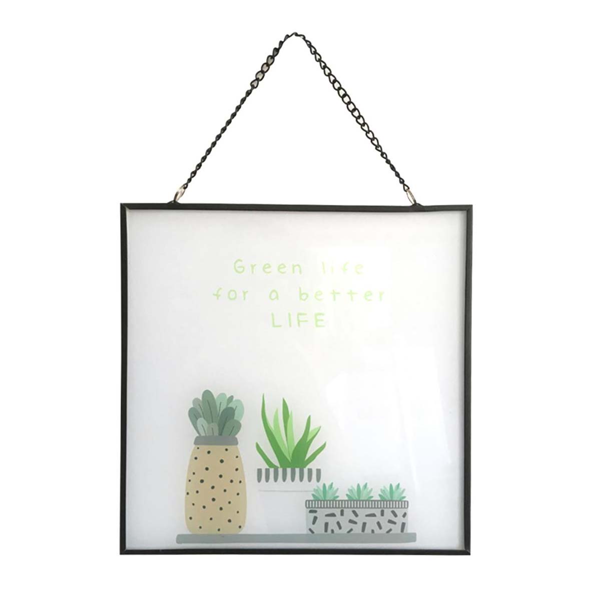 Cadre décoratif en verre 20x20