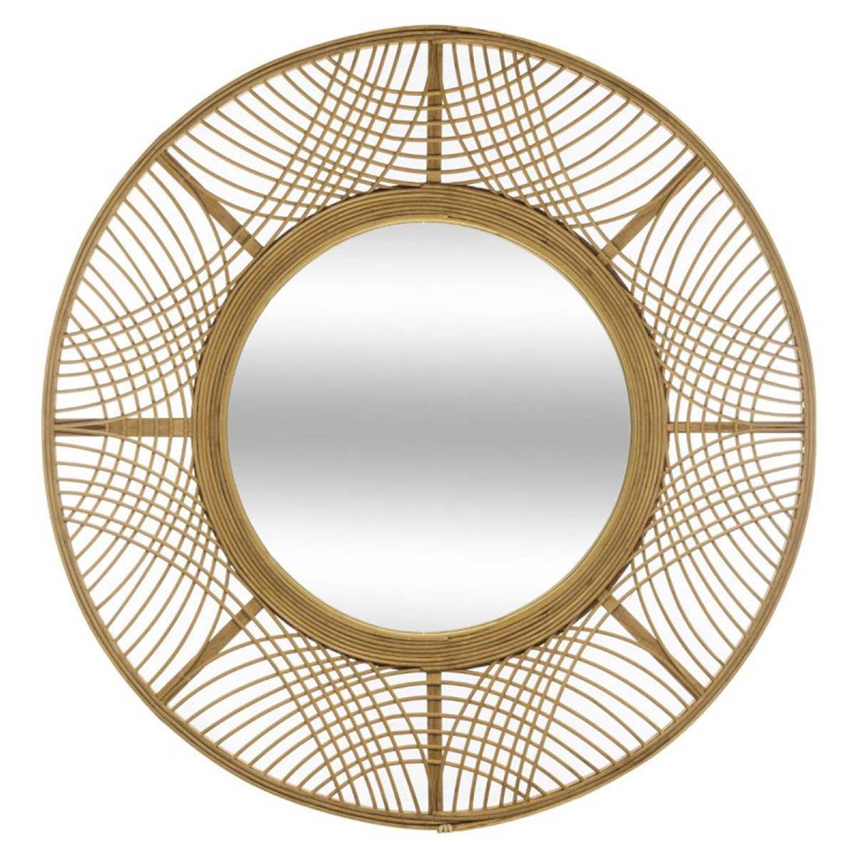 Miroir en bambou D70