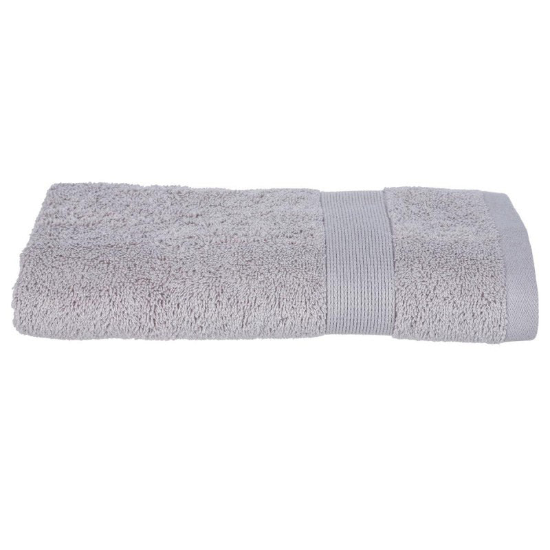 Serviette 50x90 taupe en coton