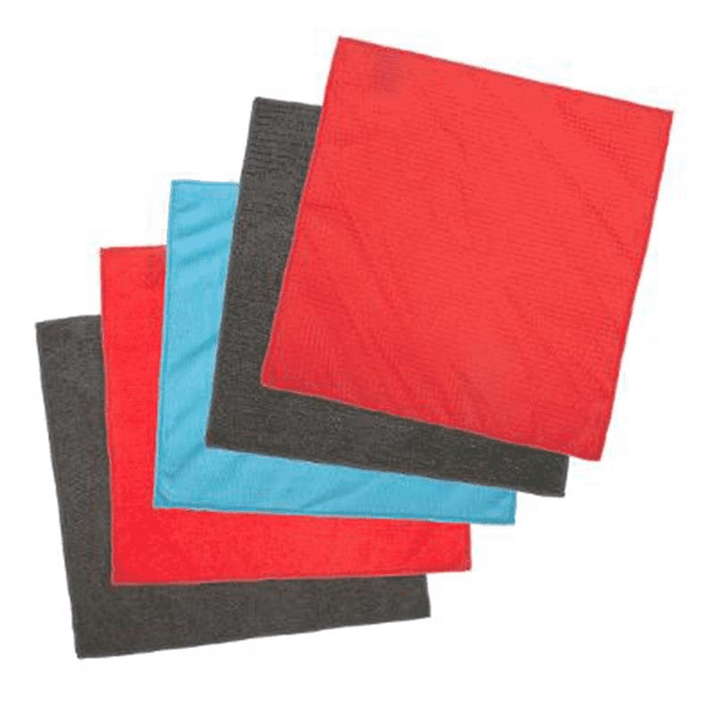 Kit 3 Chiffons Microfibre Multicolore