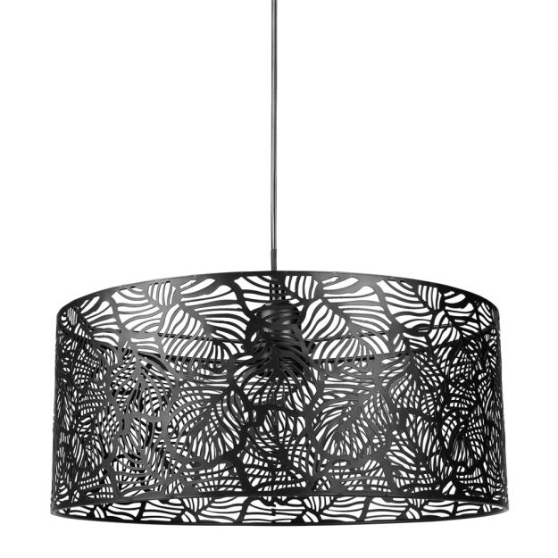 Suspension en métal noir D35
