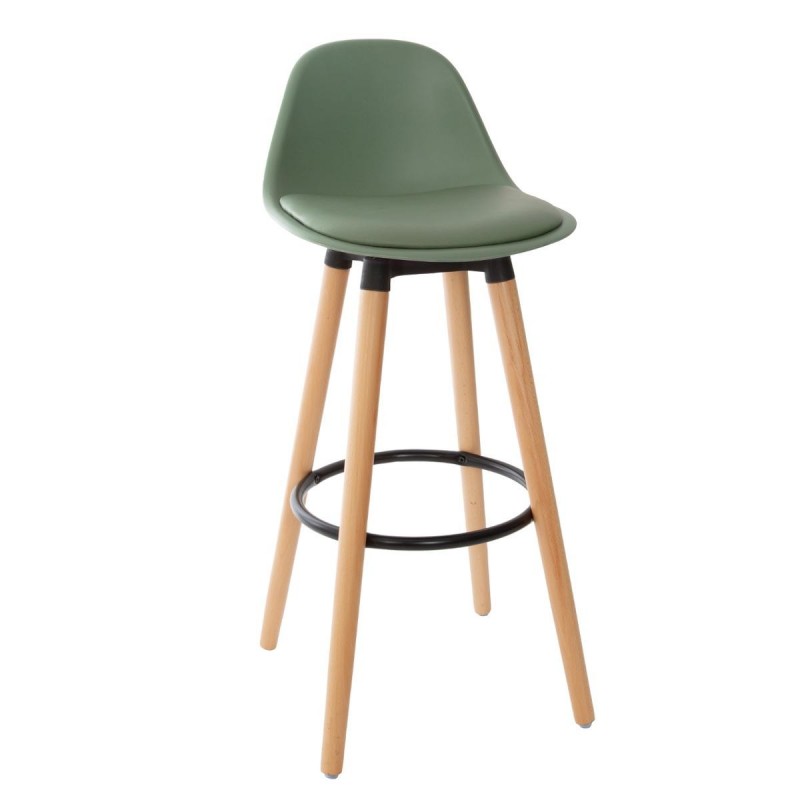 Tabouret de bar kaki