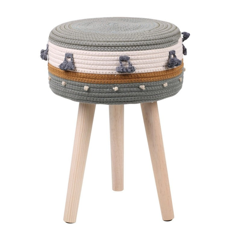 Tabouret ethnique bois