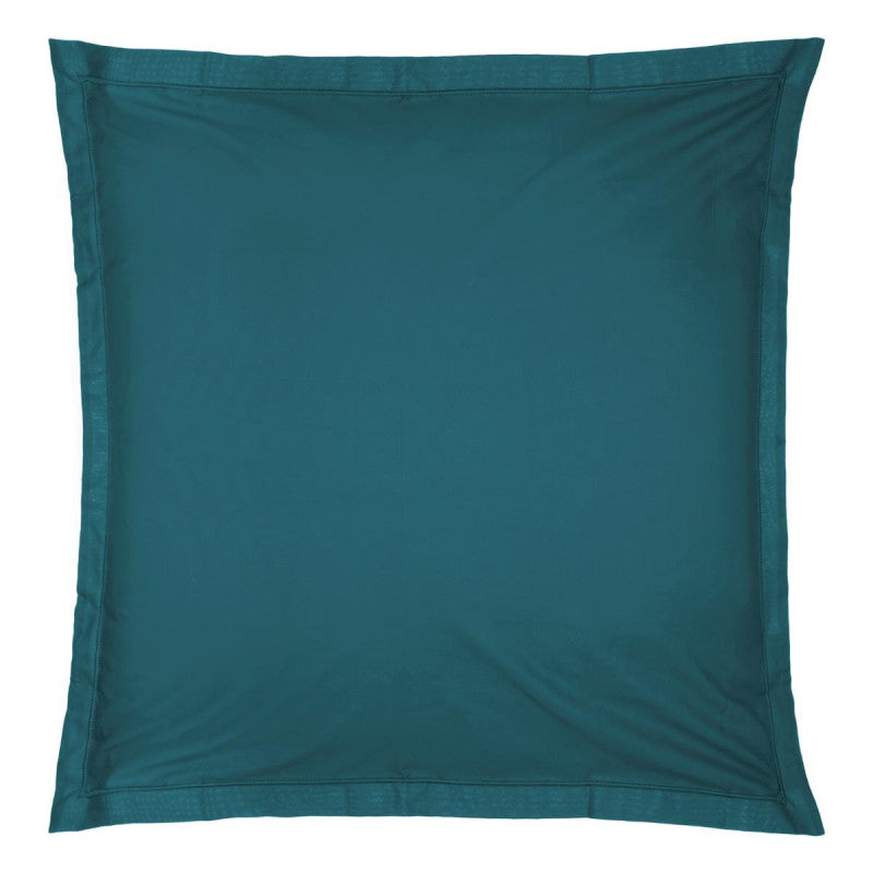 Taie d'oreiller Bleu canard 63x63