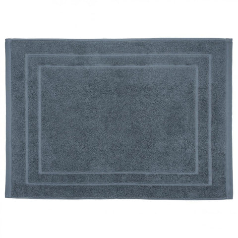 Tapis de salle de bain gris foncé