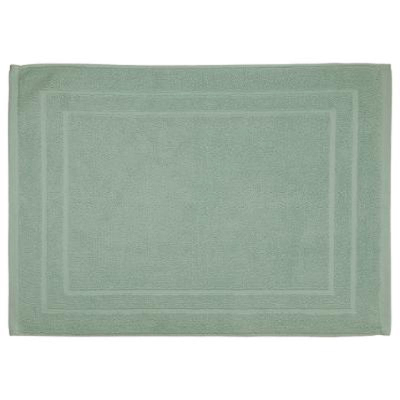 Tapis de salle de bain vert d'eau