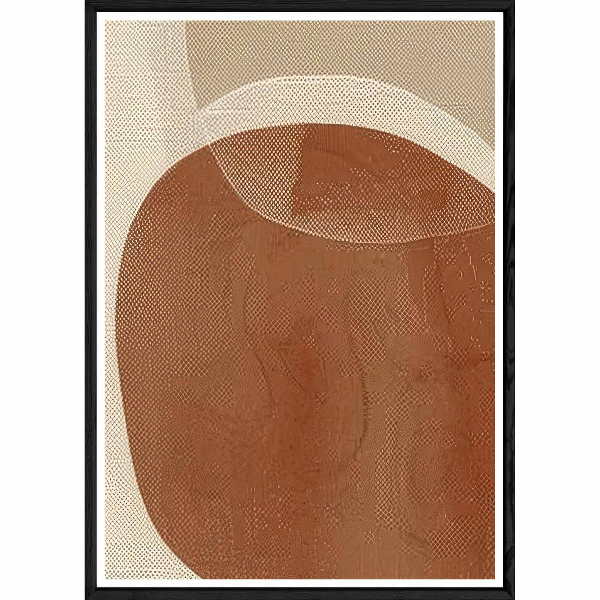 Tableau design avec cadre noir – Taille 32x42