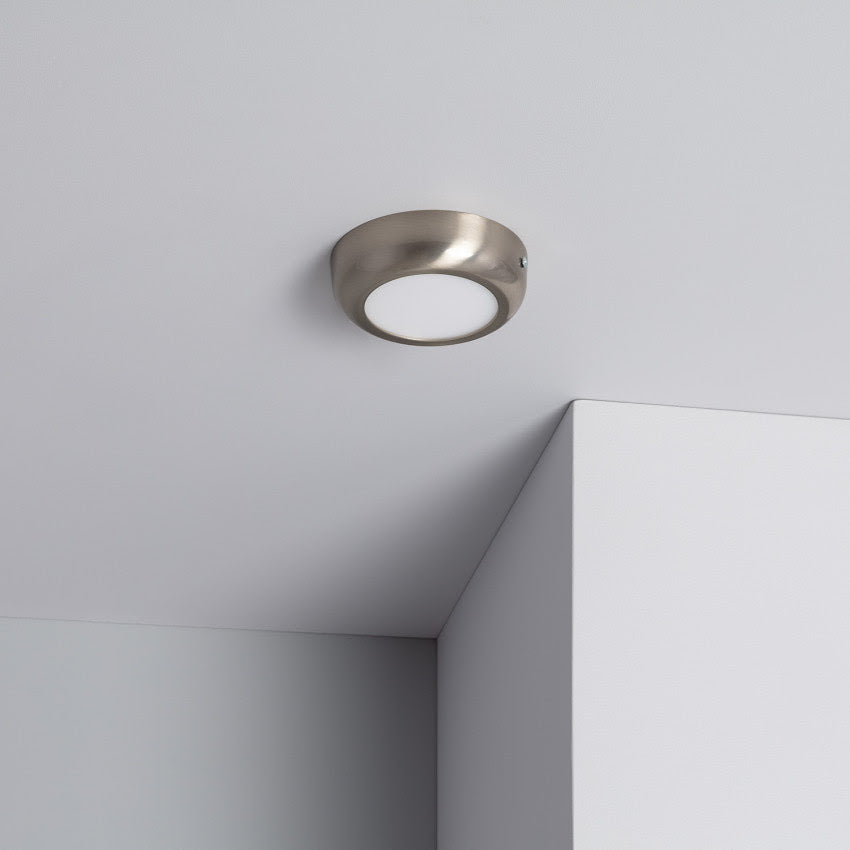 Plafonnier en métal LED 12x12 6W