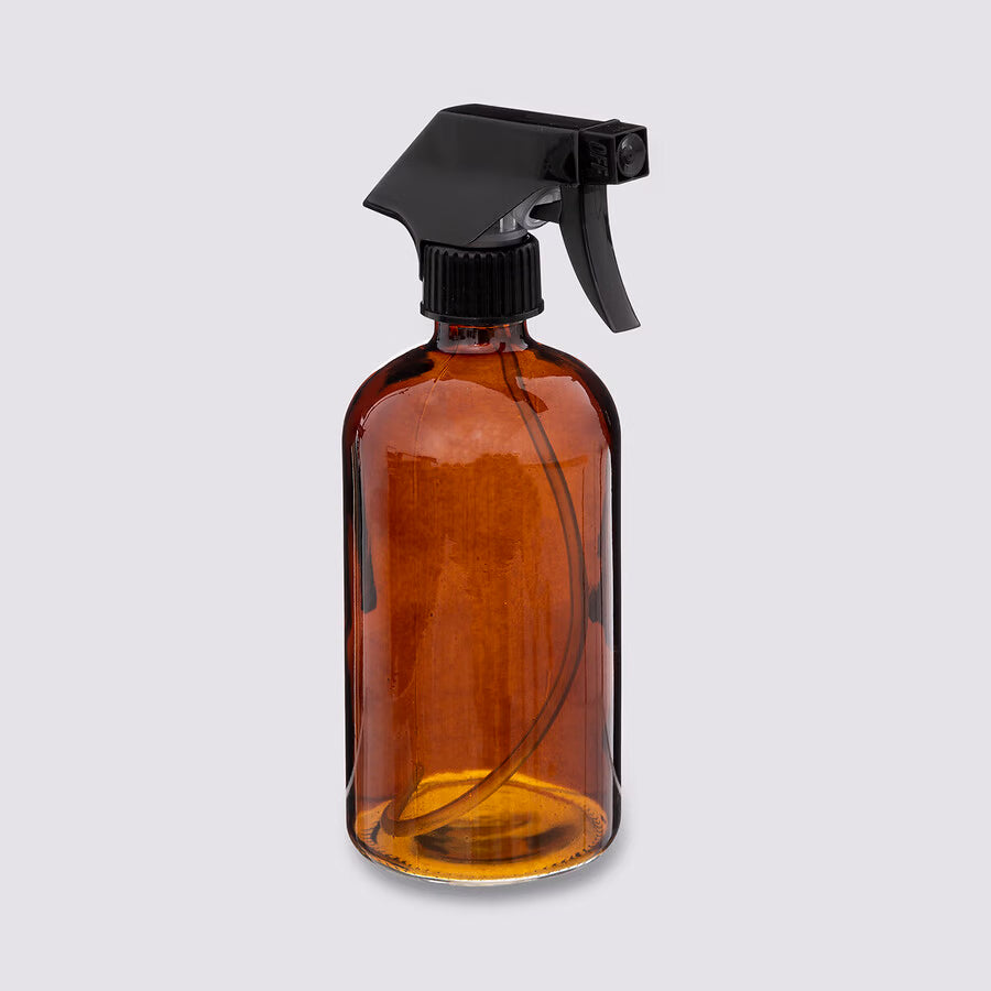 Spray 450 ml en verre ambre