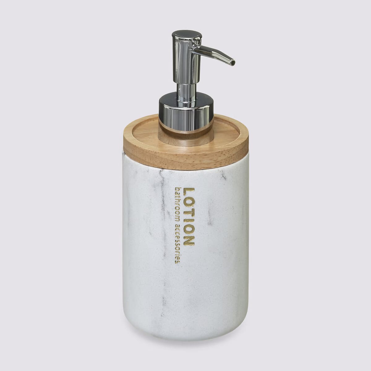 Dispensador de jabón blanco de resina