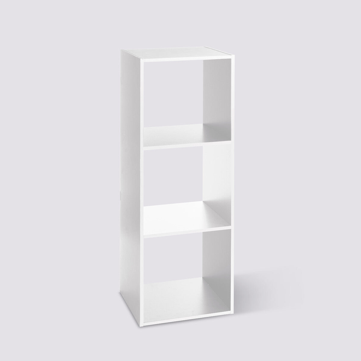 Étagère 3 cases blanc L34,5 x H100,5 cm
